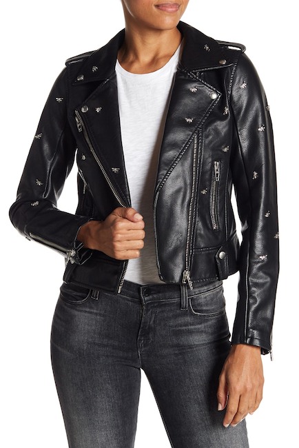 Gina Kirschenheiter's Black Leather Jacket