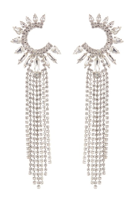 Gina Kirschenheiter's Crystal Fringe Earrings