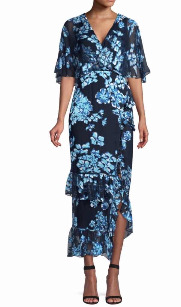 Jenna Bush Hager's Blue Floral Dress