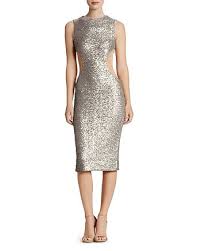 Melissa Gorga's Silver Sequin Cutout Dress