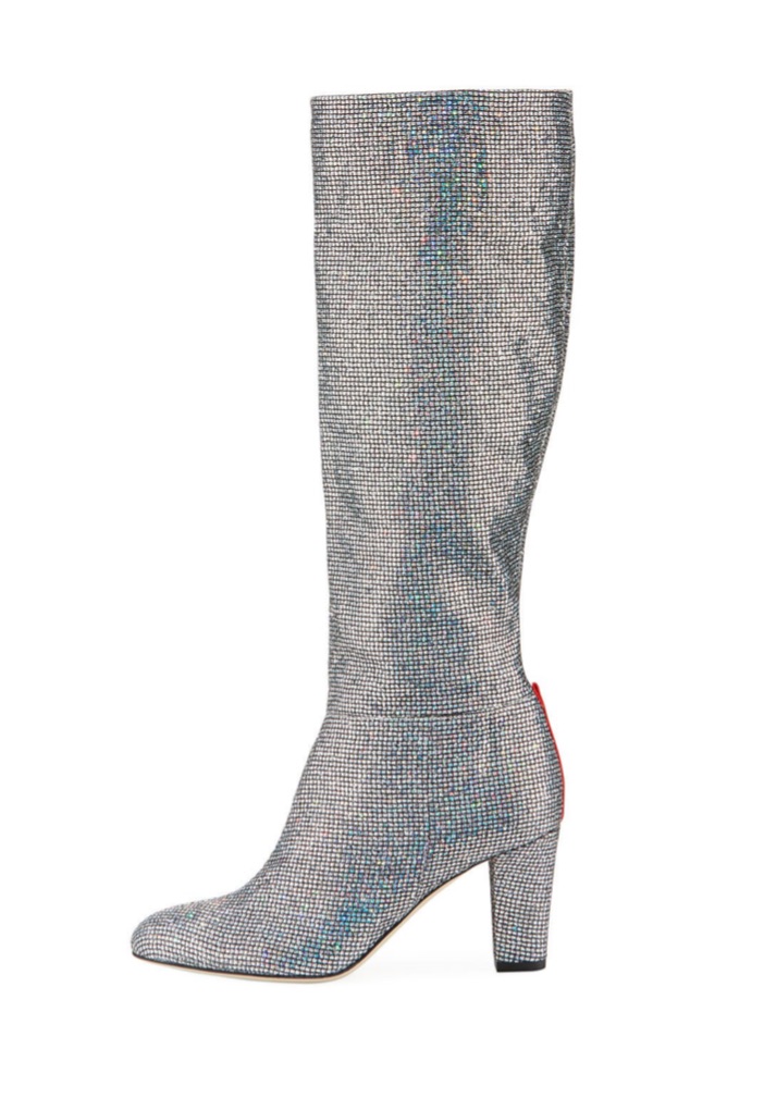 Sarah Jessica Parker's Glitter Boots on WWHL
