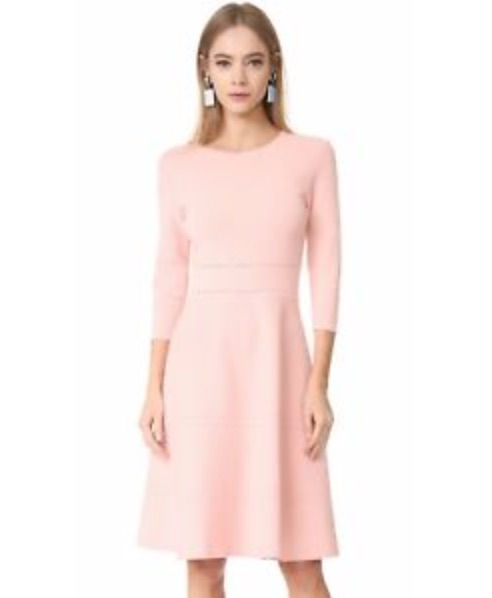 Savannah Guthrie's Pink Long Sleeved Dress