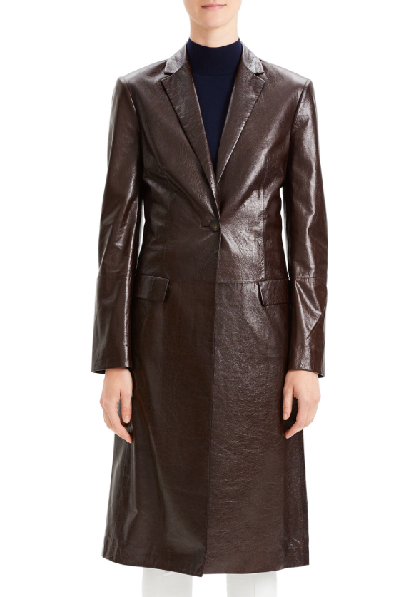Kourtney Kardashian's Brown Leather Jacket