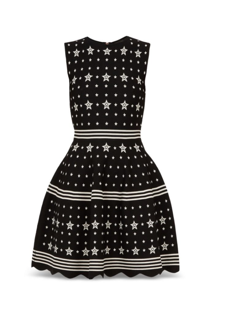 Veronica Newell's Star Print Knit Dress