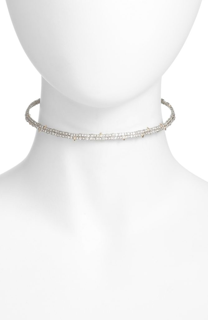 Veronica Newell's Crystal Choker Necklace