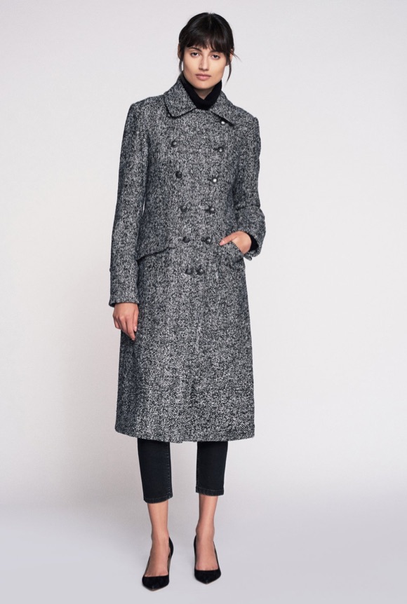Kristin Cavallari's Grey Coat on Instagram