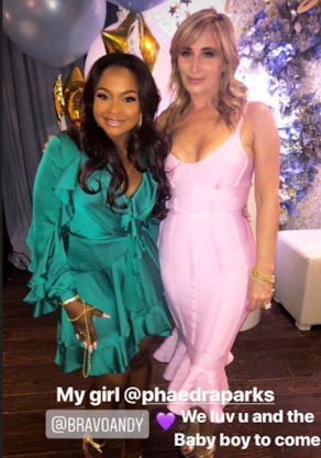 Pheadra Parks' Dress at Andy Cohen's Baby Shower
