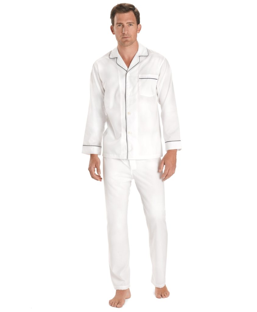 David Rose's White Pajamas