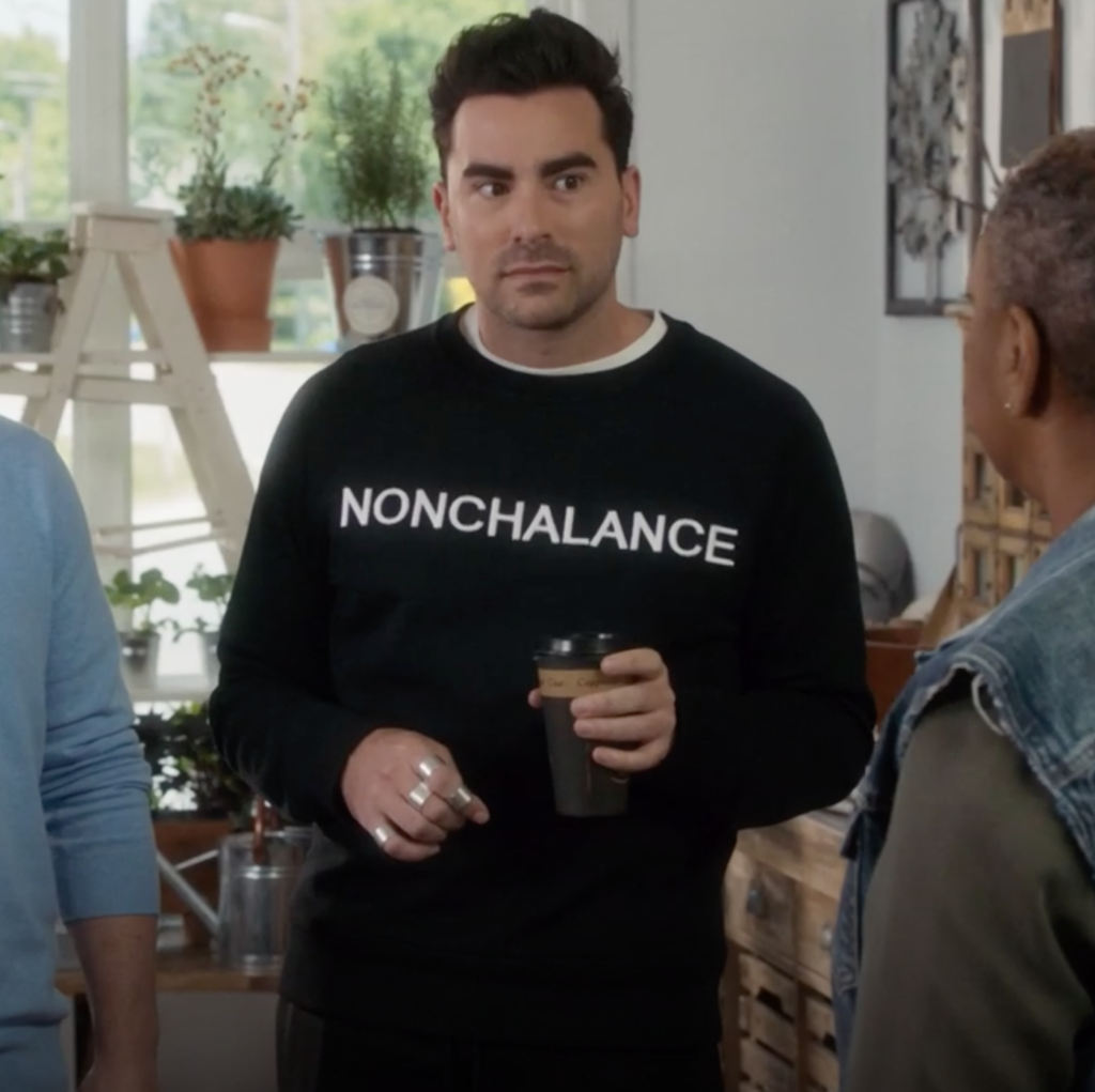 David Rose’s Nonchalance Sweatshirt
