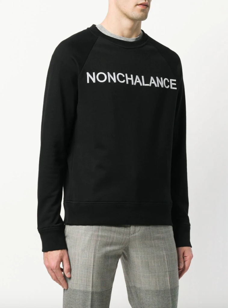 David Rose’s Nonchalance Sweatshirt