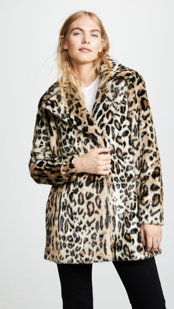 Jackie Goldschneider’s Leopard Coat