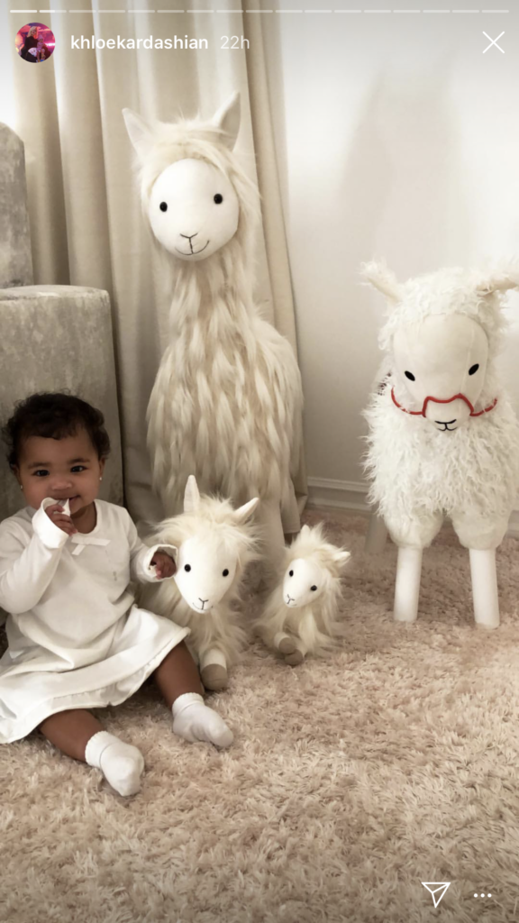 Khloe Kardashian’s Plush Llama Family On Instagram