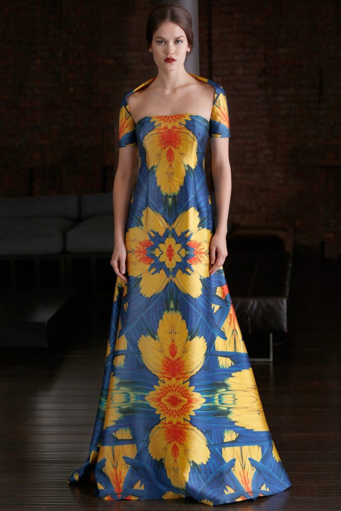 Camille Grammer's Floral Print Dress