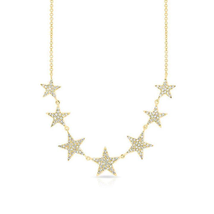 Countess LuAnn de Lesseps' Gold Star Necklace
