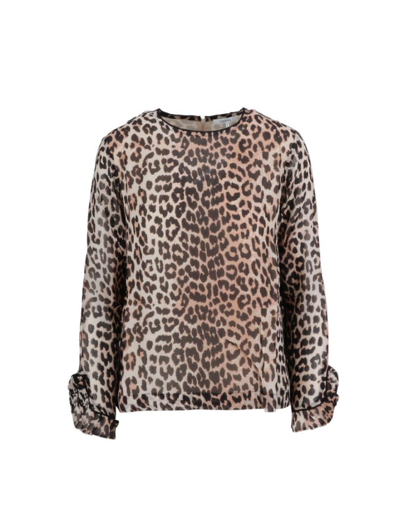 Kelly Ripa's Leopard Print Top | Big Blonde Hair