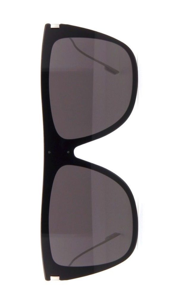 Kim Zolciak Biermann’s Black Flat Top Sunglasses