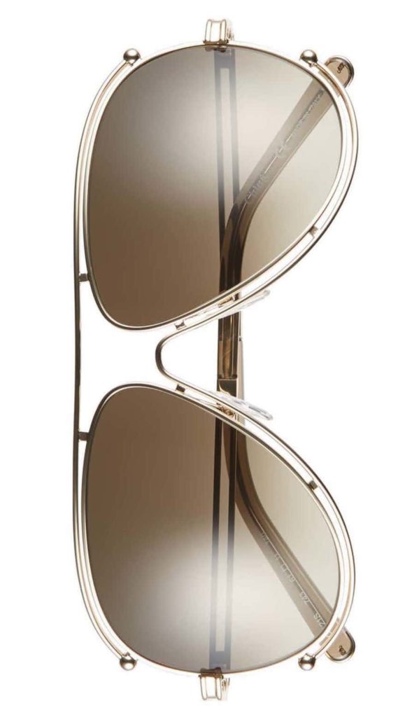 Kim Zolciak Biermann’s Double Frame Aviator Sunglasses