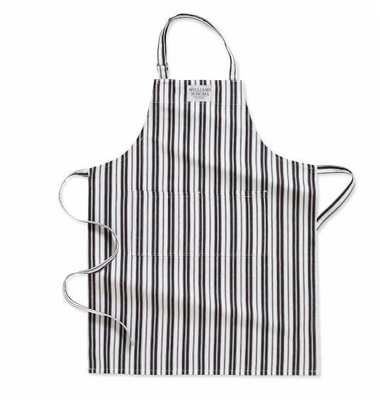 Kris Jenner’s Black Striped Kitchen Apron | Big Blonde Hair