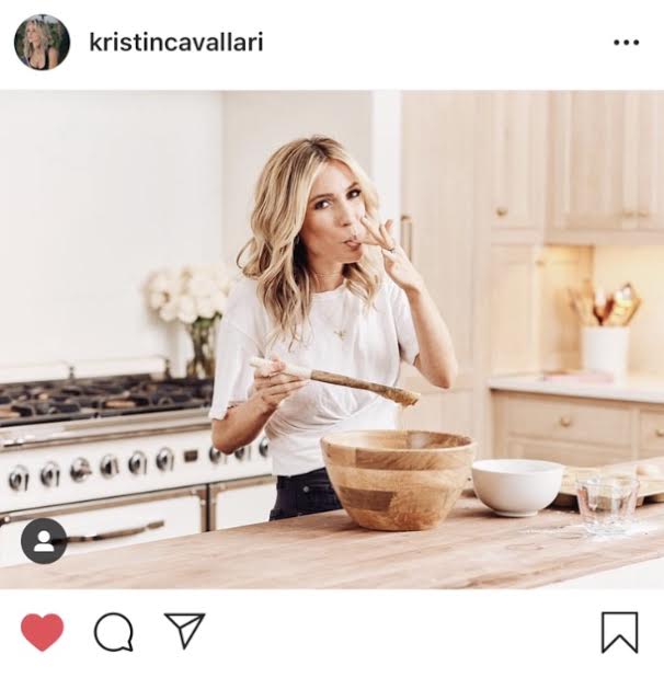 Kristin Cavallari's White Wrap Tee Shirt