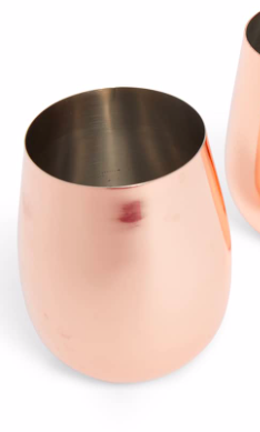 Kristin Cavallari’s Copper Stemless Wine Glass In Confessional
