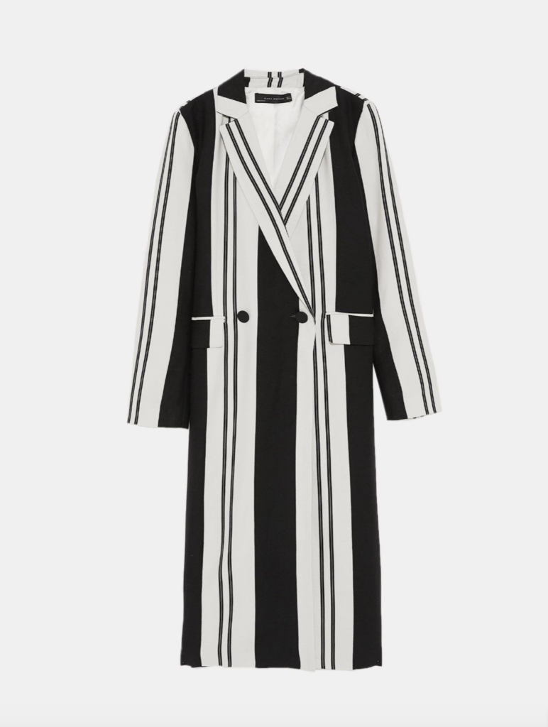 Kyle Richards' Long Striped Jacket