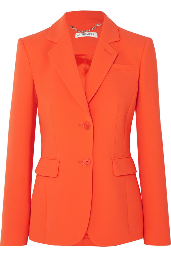 Lisa Rinna's Orange Suit on Live with Kelly and Ryan