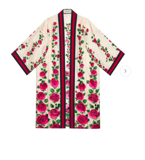 Nene Leakes' Floral Silk Kimono Jacket