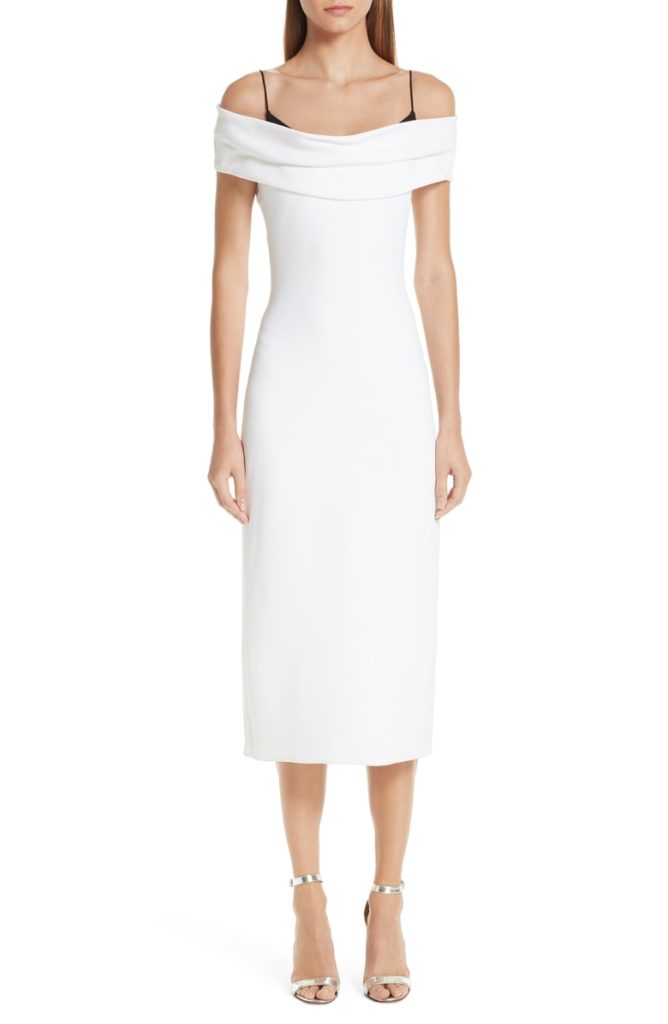 Stassi Schroeder's White Layered Dress