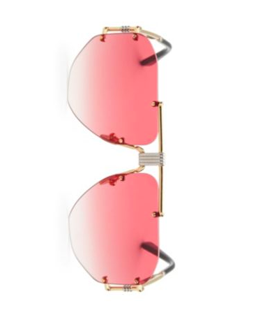 Teddi Mellencamp's Pink Sunglasses