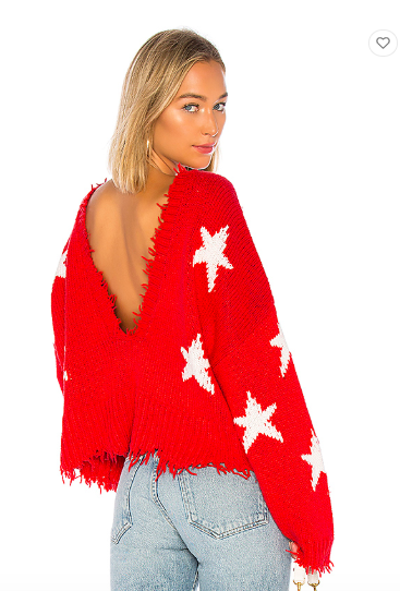 Tinsley Mortimer's Red Star Sweater