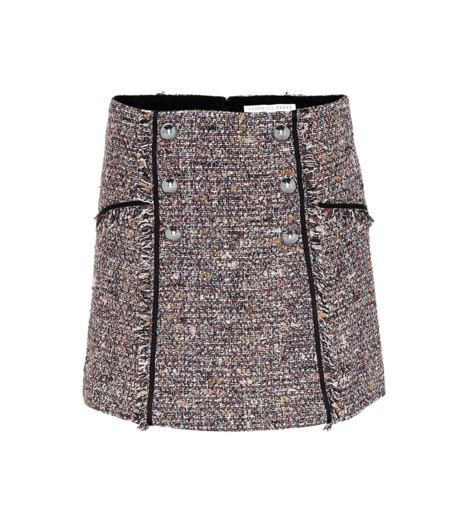Tinsley Mortimer's Tweed Mini Skirt