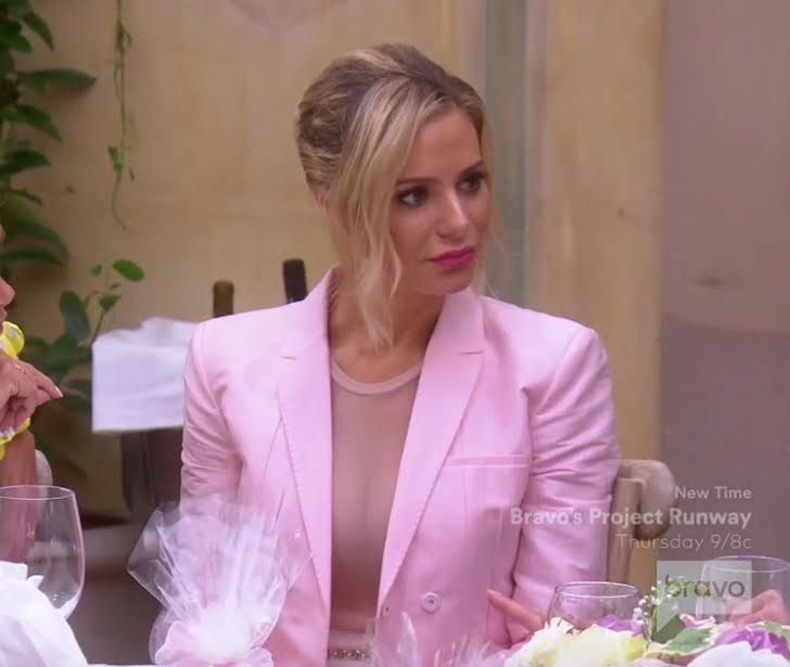 Dorit Kemsley's Pink Blazer