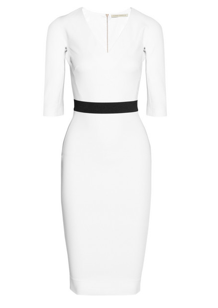 Kelly Ripa's White Midi Dress