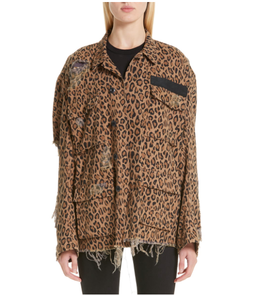 Kristin Cavallari's Leopard Denim Jacket
