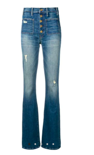 Kristin Cavallari's Button Up Jeans