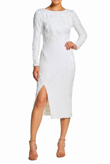 Porsha Williams' White Sequin Dress