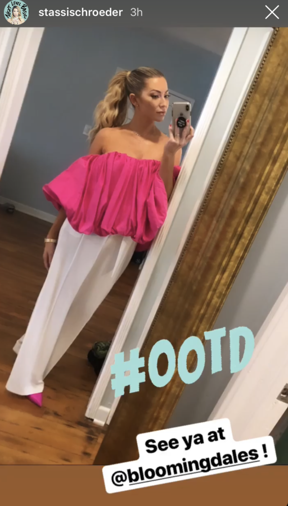 Stassi Schroeders Bloomingdales Event Outfit
