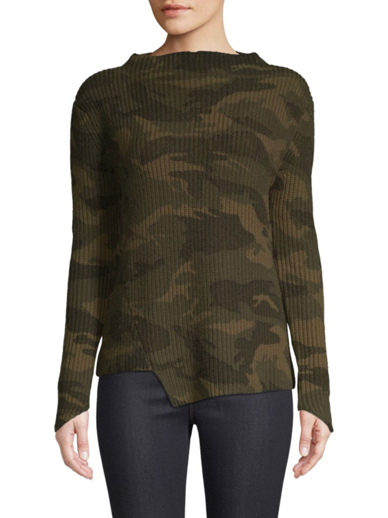 Tinsley Mortimer's Camo Sweater