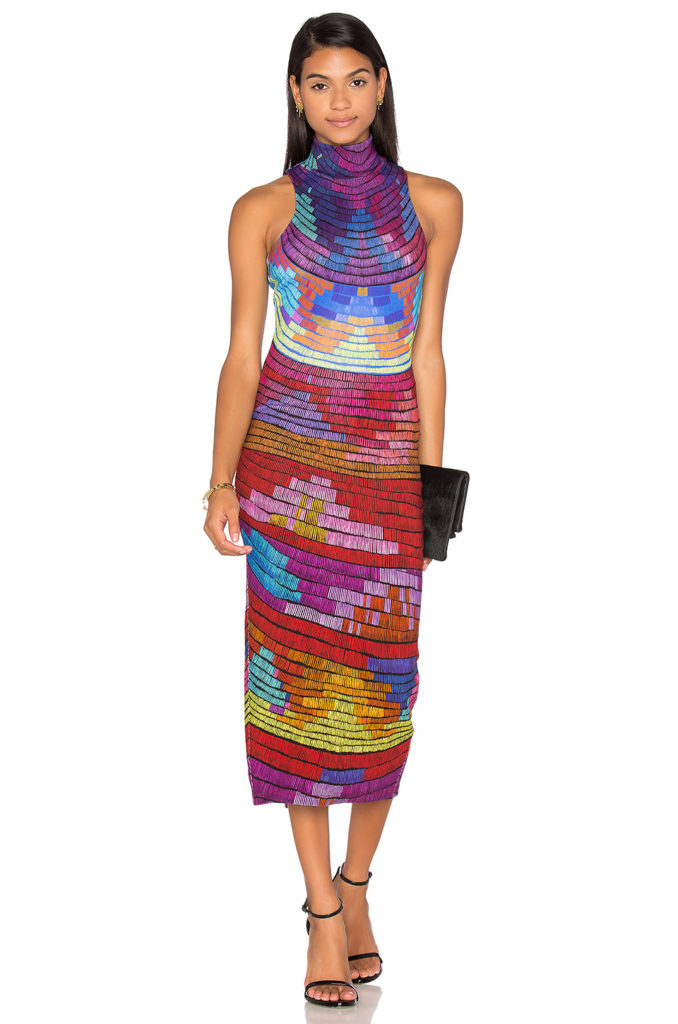Danni Baird’s Multicolored Dress
