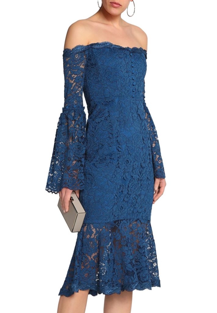 Madison LeCroy’s Blue Lace Dress