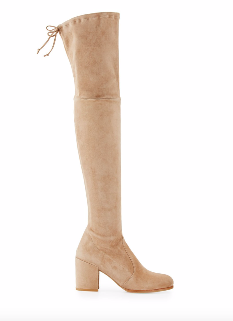 Stassi Schroeder's Beige Boots