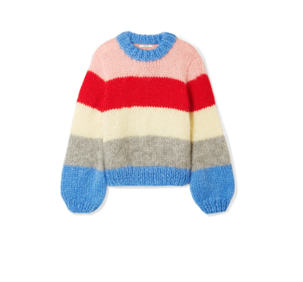 Tinsley Mortimer's Colorful Striped Sweater