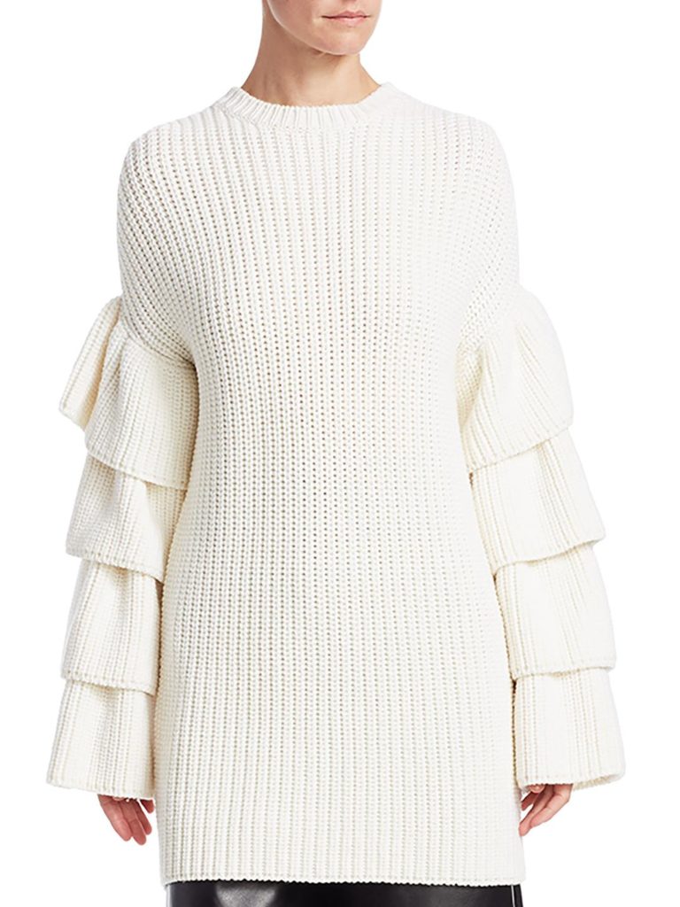 Bethenny Frankel's Tiered Sleeve Sweater