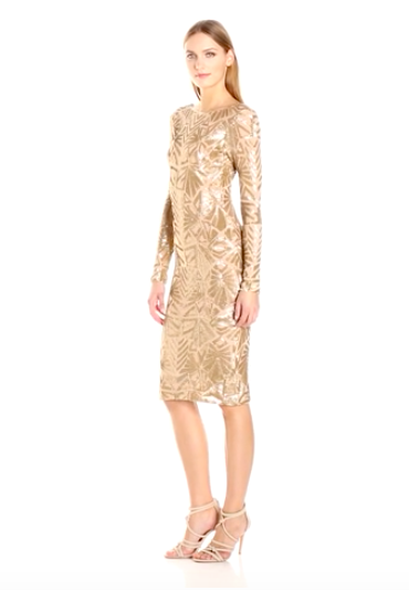 Gizelle Bryant's Gold Sequin Dress