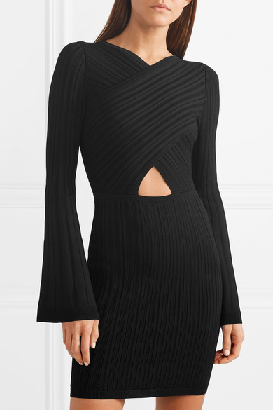 Hannah Brown’s Black Cutout Dress