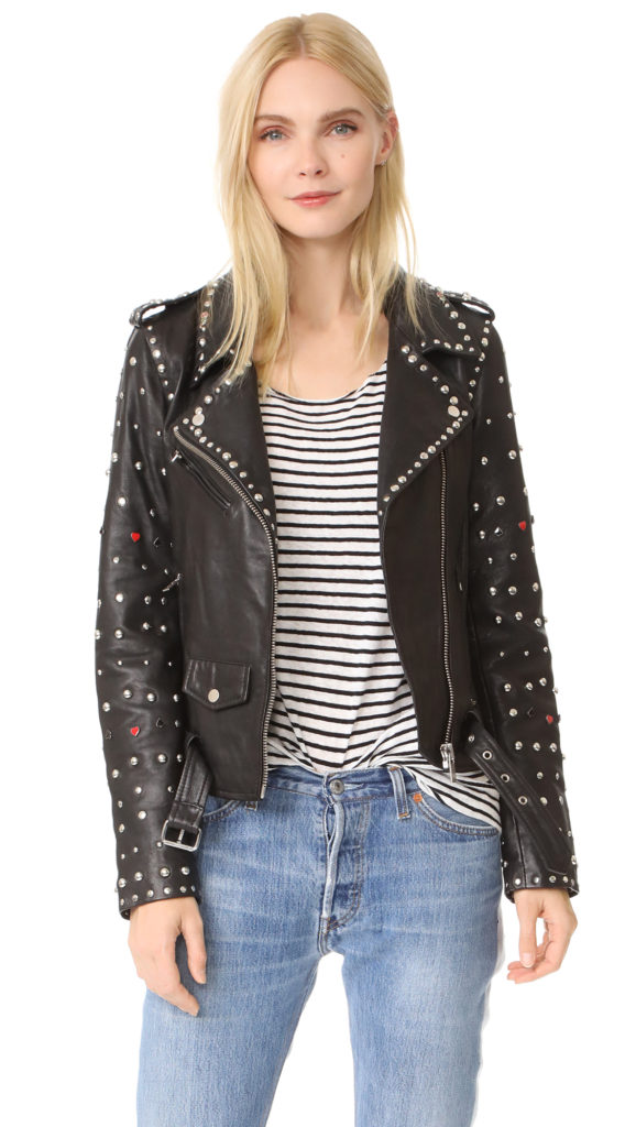 Kathryn Dennis’ Studded Leather Jacket