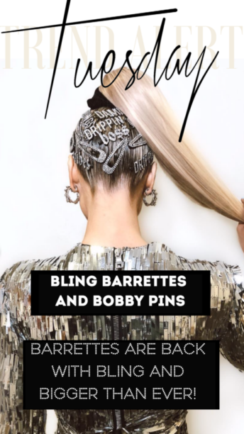 Trend Alert: Bling Barrettes and Bobby Pins