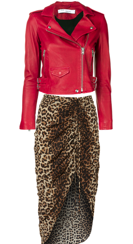 Hannah Brown’s Leopard Skirt