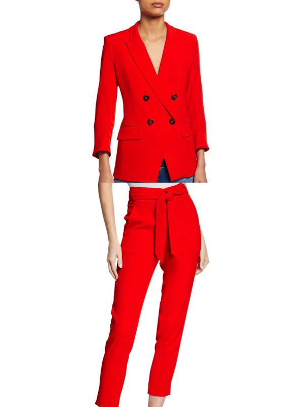 Hannah Brown’s Red Suit