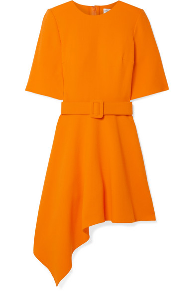 Kristin Cavallari's Orange Belted Dress